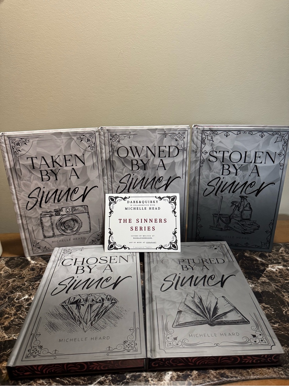 The Sinners Series by Michelle Heard | Dark & Quirky